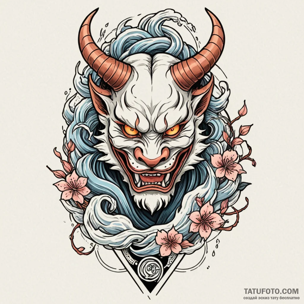 Atomic stag with neon glow, concept art for t... - эскиз тату (№1750223996_0, 18.06.2025 05:19) — Tatufoto.com
