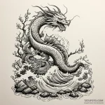 Siren luring a ship onto rocks with a song, a… — эскиз тату (№1750229289_0, 18.06.2025 06:48) — Tatufoto.com