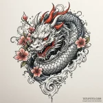 Apocalyptic armor fused with bones, artistic… — эскиз тату (№1750231952_0, 18.06.2025 07:32) — Tatufoto.com