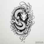 Crystal blade lodged in stone, tattoo drawing… — эскиз тату (№1750236357_0, 18.06.2025 08:45) — Tatufoto.com