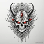 Noble helm beneath spectral storm, concept ar… — эскиз тату (№1750236487_0, 18.06.2025 08:48) — Tatufoto.com