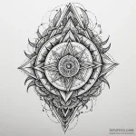 Elements (symbols), ink illustration for tatt… — эскиз тату (№1750241139_0, 18.06.2025 10:05) — Tatufoto.com