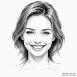 A beautiful face with a perfect smile, but he… — эскиз тату (№1750245614_0, 18.06.2025 11:20) — Tatufoto.com