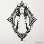 A woman’s body is a temple, but it’s been des… — эскиз тату (№1750252884_0, 18.06.2025 13:21) — Tatufoto.com