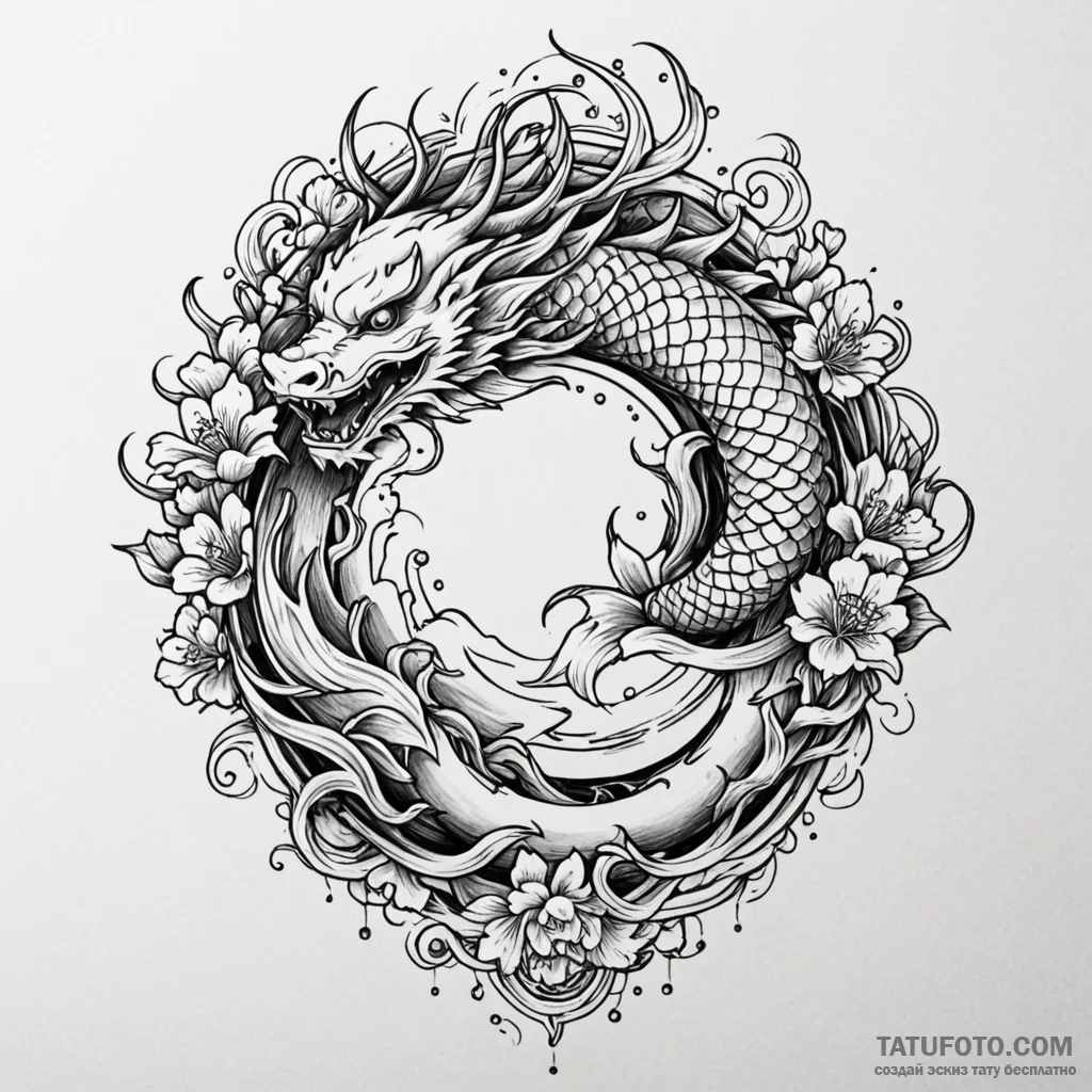 Labyrinth beneath eclipsed stars, tattoo line... - эскиз тату (№1750265510_0, 18.06.2025 16:51) — Tatufoto.com