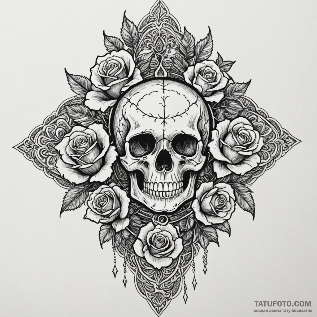 Quest map burned at edges, ink illustration f... - эскиз тату (№1750281682_0, 18.06.2025 21:21) — Tatufoto.com