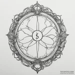 Moon sigil splitting bone crown, artistic tat… — эскиз тату (№1750283431_0, 18.06.2025 21:50) — Tatufoto.com