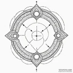 Loading circle, buffering symbol, tattoo sket… — эскиз тату (№1750292471_0, 19.06.2025 00:21) — Tatufoto.com