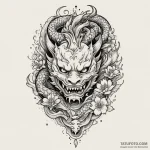 Fractured mask crowned with stars, artistic t… — эскиз тату (№1750292614_1, 19.06.2025 00:23) — Tatufoto.com