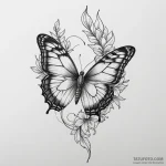 M, ink illustration for tattoo, masterpiece,… — эскиз тату (№1750293468_1, 19.06.2025 00:37) — Tatufoto.com