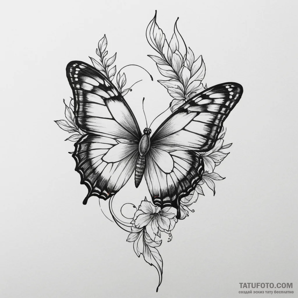 M, ink illustration for tattoo, masterpiece,... - эскиз тату (№1750293468_1, 19.06.2025 00:37) — Tatufoto.com