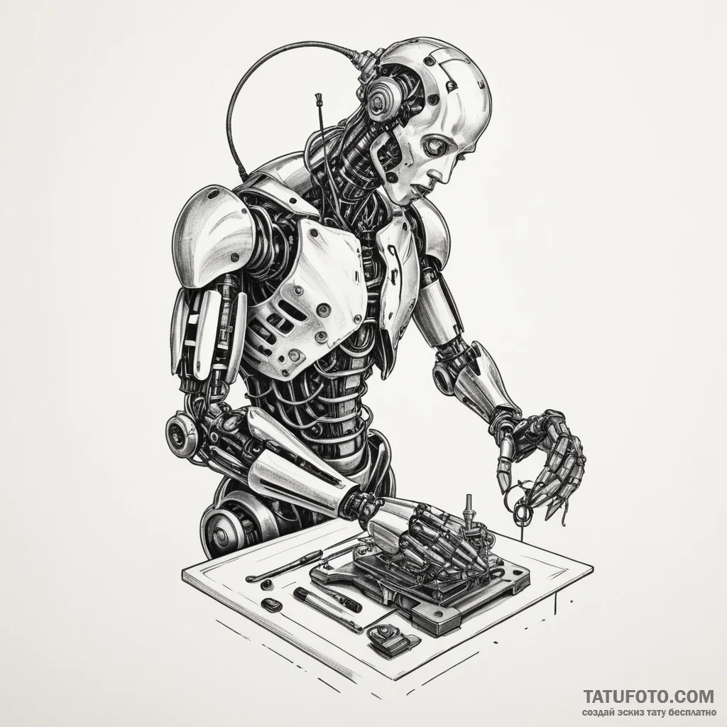 Surgeon's hands performing an operation with... - эскиз тату (№1750294181_0, 19.06.2025 00:49) — Tatufoto.com