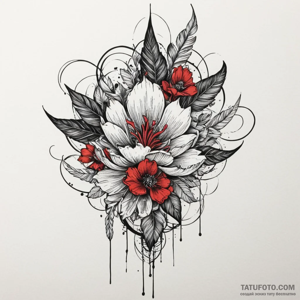 I, tattoo line art, trash polka tattoo style,... - эскиз тату (№1750299669_0, 19.06.2025 02:21) — Tatufoto.com
