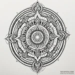 The dark sign (from dark souls), tattoo flash… — эскиз тату (№1750300742_0, 19.06.2025 02:39) — Tatufoto.com