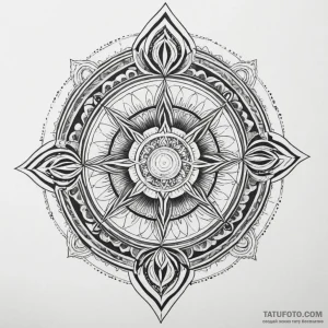 The dark sign (from dark souls), tattoo flash... - эскиз тату (№1750300742_1, 19.06.2025 02:39) — Tatufoto.com