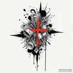 I, ink illustration for tattoo, aesthetically… — эскиз тату (№1750301406_0, 19.06.2025 02:50) — Tatufoto.com