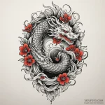 Noble blade through spectral bloom, tattoo sk… — эскиз тату (№1750303278_0, 19.06.2025 03:21) — Tatufoto.com