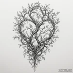 Frosted relic beneath iron vines, ink illustr… — эскиз тату (№1750310879_0, 19.06.2025 05:27) — Tatufoto.com