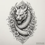 Paw, tattoo line art, unique design, original… — эскиз тату (№1750311733_1, 19.06.2025 05:42) — Tatufoto.com
