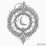 Quicksilver tendrils gripping relic, tattoo f… — эскиз тату (№1750312735_1, 19.06.2025 05:58) — Tatufoto.com