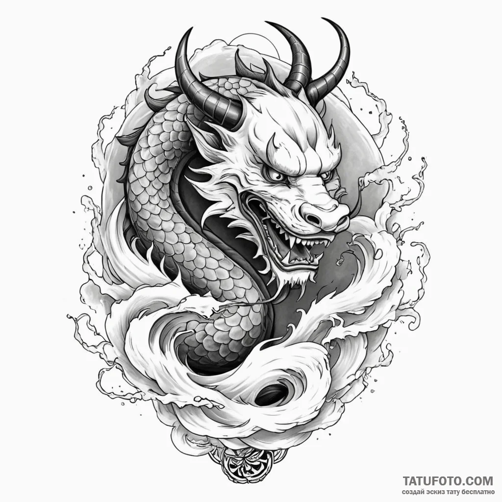 A detailed bag of tricks, magical,, tattoo sk... - эскиз тату (№1750313662_1, 19.06.2025 06:14) — Tatufoto.com