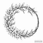 Enso circle made from a single, flowing brush… — эскиз тату (№1750318147_0, 19.06.2025 07:29) — Tatufoto.com