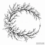 Enso circle made from a single, flowing brush… — эскиз тату (№1750318147_1, 19.06.2025 07:29) — Tatufoto.com