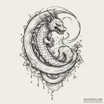 Astronaut sitting on crescent moon, concept a… — эскиз тату (№1750320792_1, 19.06.2025 08:13) — Tatufoto.com