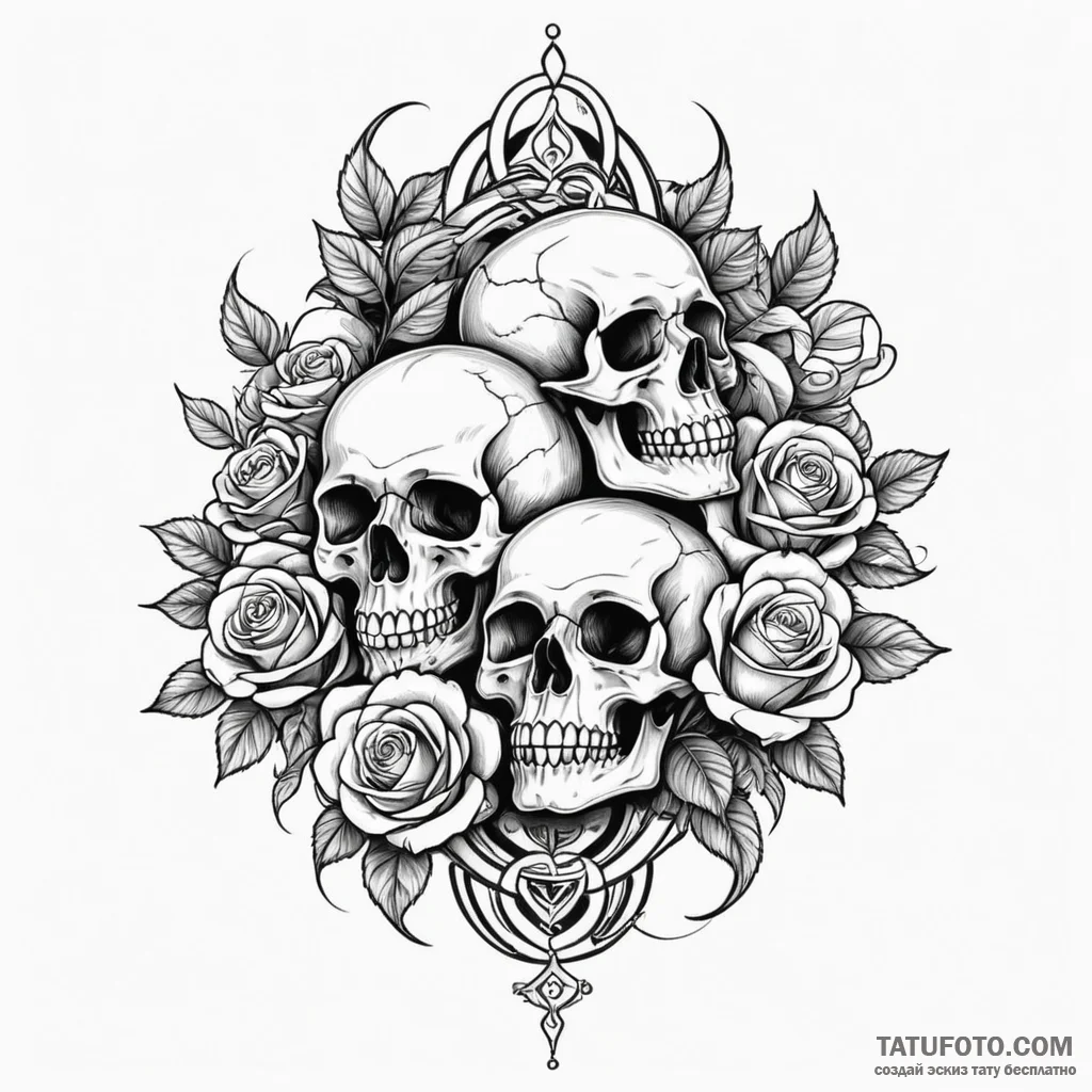 Hook, ink illustration for tattoo, black and... - эскиз тату (№1750325368_0, 19.06.2025 09:29) — Tatufoto.com