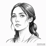 A graphic novel portrait of the main characte… — эскиз тату (№1750331570_0, 19.06.2025 11:12) — Tatufoto.com