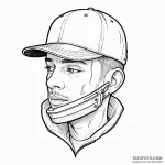 A linework tattoo of a razor blade hidden in… — эскиз тату (№1750331781_1, 19.06.2025 11:16) — Tatufoto.com