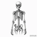 Skeleton — эскиз тату (№1750333405_0, 19.06.2025 11:43) — Tatufoto.com