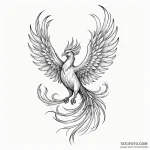 Phoenix — эскиз тату (№1750344330_1, 19.06.2025 14:45) — Tatufoto.com