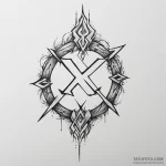 Rune — эскиз тату (№1750344402_0, 19.06.2025 14:46) — Tatufoto.com