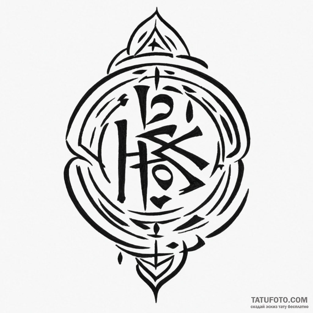 Hieroglyph - эскиз тату (№1750345503_0, 19.06.2025 15:05) — Tatufoto.com
