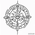 Hieroglyph — эскиз тату (№1750345503_1, 19.06.2025 15:05) — Tatufoto.com