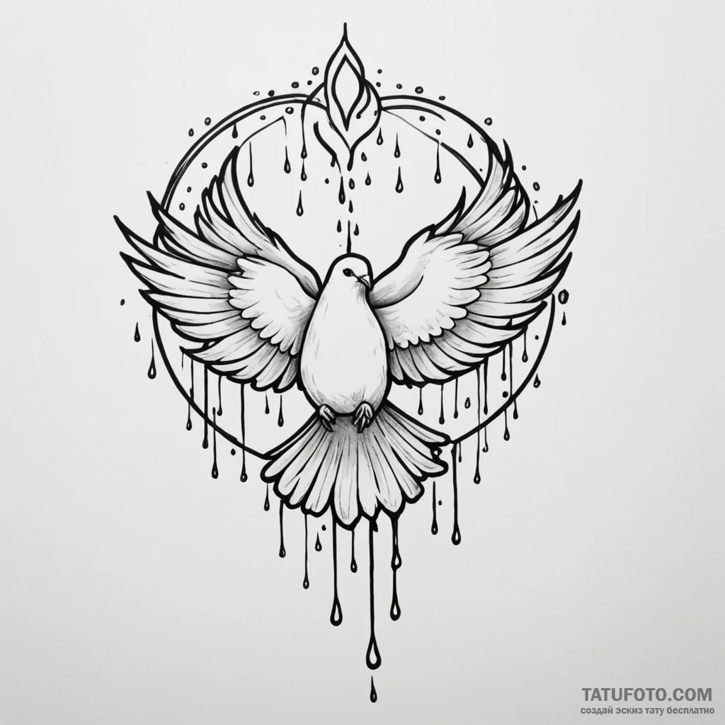 Neo-traditional tattoo of the glowing "tears... - эскиз тату (№1750346533_0, 19.06.2025 15:22) — Tatufoto.com