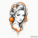 Orange — эскиз тату (№1750350721_1, 19.06.2025 16:32) — Tatufoto.com