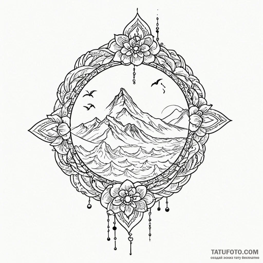 Pacific - эскиз тату (№1750354845_0, 19.06.2025 17:40) — Tatufoto.com
