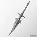 Blade — эскиз тату (№1750355812_1, 19.06.2025 17:56) — Tatufoto.com