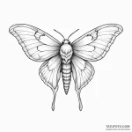 Moth — эскиз тату (№1750355894_0, 19.06.2025 17:58) — Tatufoto.com