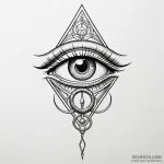 Eye of ra — эскиз тату (№1750356618_1, 19.06.2025 18:10) — Tatufoto.com