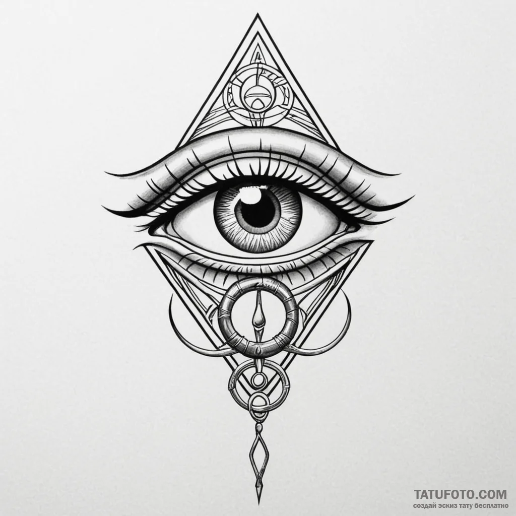 Eye of ra - эскиз тату (№1750356618_1, 19.06.2025 18:10) — Tatufoto.com
