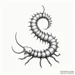 Centipede — эскиз тату (№1750358312_1, 19.06.2025 18:38) — Tatufoto.com