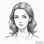 A sketch of anya forger from spy x family, wi… — эскиз тату (№1750359375_0, 19.06.2025 18:56) — Tatufoto.com