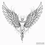 Hermes’ wings — эскиз тату (№1750363146_1, 19.06.2025 19:59) — Tatufoto.com