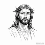 Jesus christ — эскиз тату (№1750372825_0, 19.06.2025 22:40) — Tatufoto.com