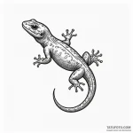 Salamander — эскиз тату (№1750373809_0, 19.06.2025 22:56) — Tatufoto.com