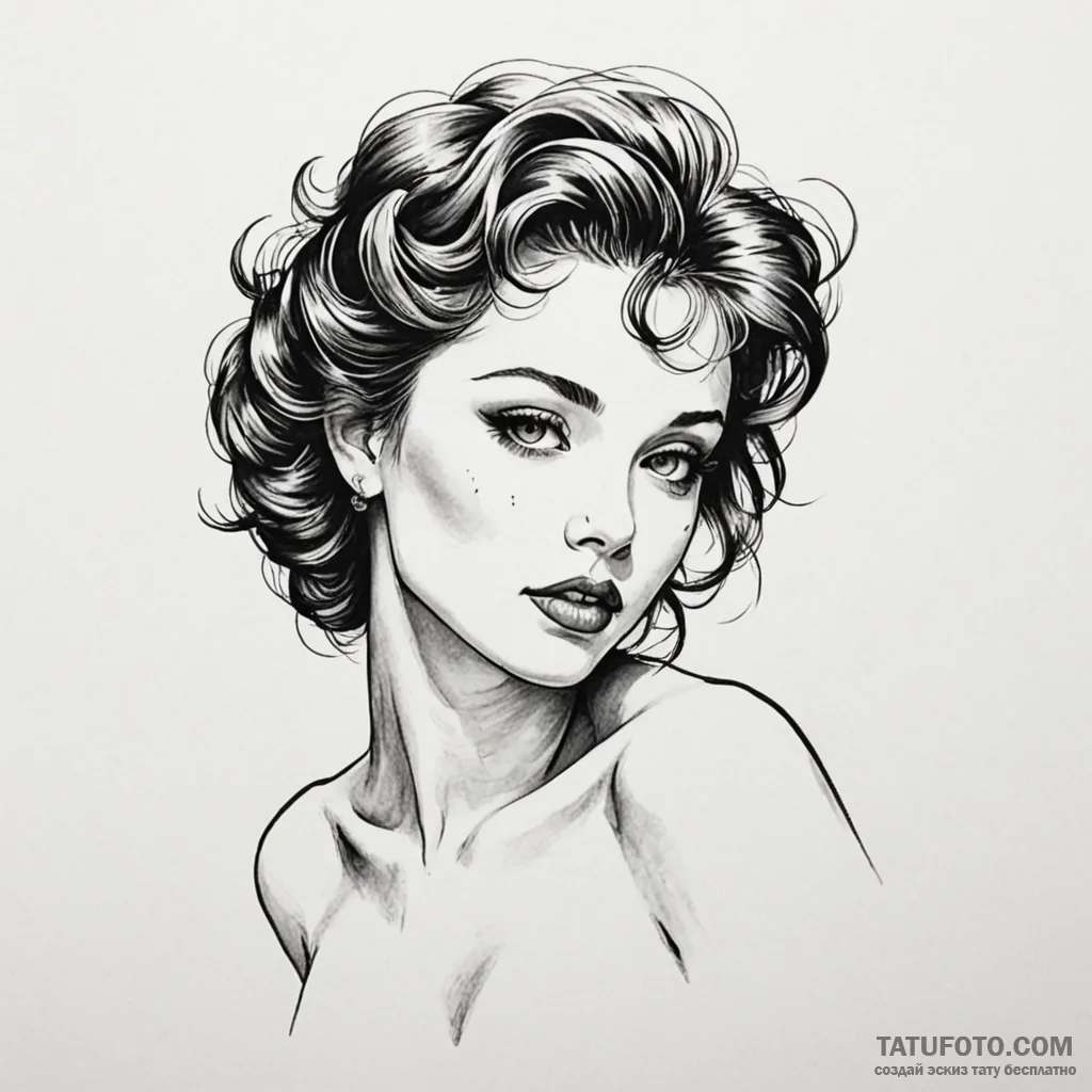 драма и культовая классика - эскиз тату (№1750380972_0, 20.06.2025 00:56) — Tatufoto.com