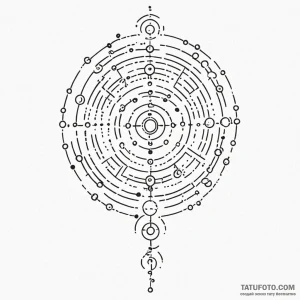 A linework tattoo of the morse code message f... - эскиз тату (№1750381785_0, 20.06.2025 01:09) — Tatufoto.com